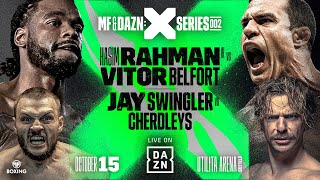'The More People, The Better' - Hasim Rahman Jr. Stoked To Fight On DAZN X Against Vitor Belfort