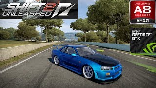 Need for Speed: Shift 2 Unleashed on AMD A8 7600 and GTX 1050 TI
