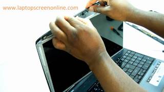 Acer Aspire and Extensa 5235, 5738, 5739, 5740, 5741, 5742 Laptop Screen Removal and Replacement