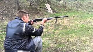 МР-18(иж-18) стрельба пулей шар,дробью №1,№7