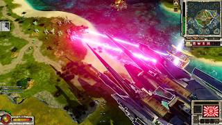 THE OP VX - Armor MOD , C&C Red Alert 3 , Online vs Ai , multiplayer gameplay