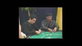 Poker magic in a casino