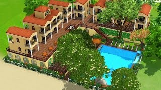 Строим в симс 3 "Курорт Феррари"