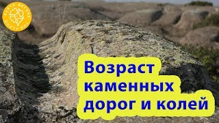 Глобальная сеть неогеновых дорог и колей: обоснование возраста каменных дорог и колей