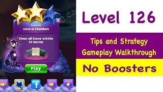Bejeweled Stars Level 126 Tips and Strategy Gameplay Walkthrough No Boosters