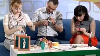 цветы из фетра мастер класс