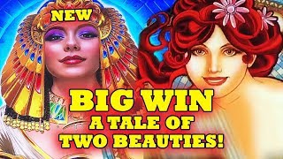 ?BIG WIN? ?NEW? A TALE OF TWO BEAUTIES! - CLEOPATRA GOLD SLOT | NOUVEAU BEAUTIES SLOT