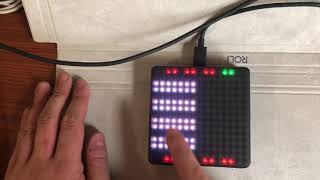 ROLI Lightpad Block M | Custom Volume and Pan Faders for Versatile DAW Control