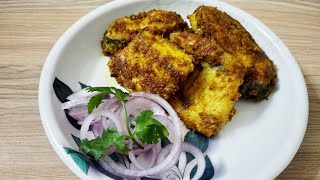Desi-smoky fried fish recipe