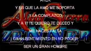 ALDO SIERRA Y ZENNER LA AMO Y TE QUIERO