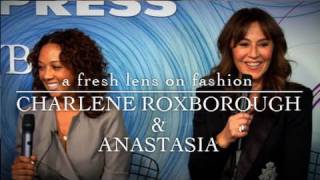 CHARLENE ROXBOROUGH IN THE AMERICAN EXPRESS SKYBOX