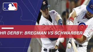 Bregman and Schwarber go head-to-head in HR Derby