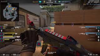 Gambit СНОВА потеют на допах против NiP! map 2 Overpass / DreamHack Masters Malmö 2017 / CS:GO