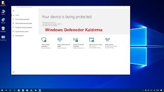 Windows Defender Kaldırma (Programsız)