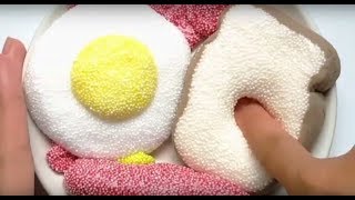 Слаймы в виде еды!/Попробуй не залипнуть АСМР видео/Food Slime - Satisfying Slime ASMR Video!.