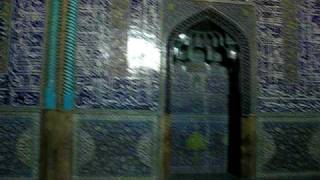 Inside of the Sheik Lotf Allah Mosque, Isfahan, Persia