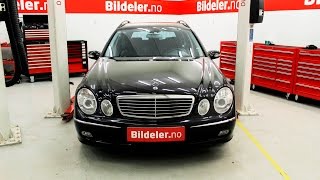 Mercedes E-klasse: Hvordan bytte ABS-ring på drivaksel bak - 2003 til 2009 mod. (W211)