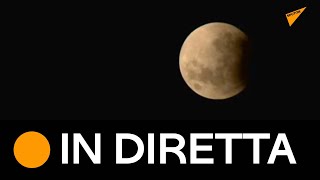 l’Eclissi parziale di #Luna