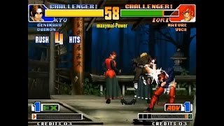 KOF 98 - Kyo Kusanagi - Infinite Combo (By " maxymal-Power ").