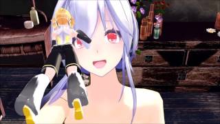 MMD Haku Dream Vore Giantess Attack Soft Pov (better gulps)