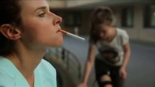 Karin Hanczewski smoking cigarette