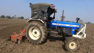 New holland 3630 TX plus tractor average 0.4 litter 6 minute in rotavator