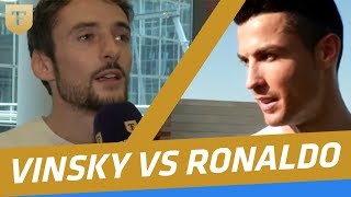 Vinsky vs Cristiano Ronaldo, la rencontre !