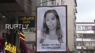 Turkey: Police and protesters scuffle at solidarity demo at Istanbul HDP HQ