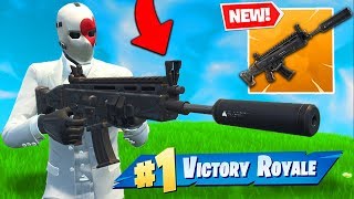 *NEW* LEGENDARY SUPPRESSED AR In Fortnite Battle Royale!