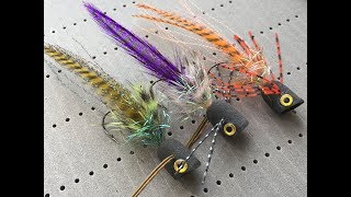 FLY TYING: Tying a Perch/Pike POPPER Stream-Fly Muchy na okonia/szczupaka