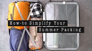 Minimal Packing for Camping - How to Pack Light | ANN LE