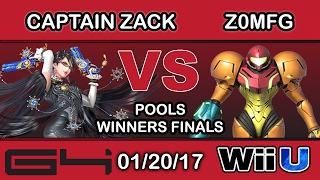 Genesis 4 - Captain Zack (Bayonetta) Vs. SF FD | z0mfg (Samus, Bayonetta) WF: C4 - Smash Wii U