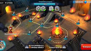 Hustle castle- dungeon finished 喧嚣的城堡 - 地牢完成了