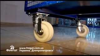 Колеса для тележек из полиамида-6 Фрегат: серия 30 и 31