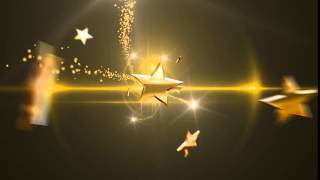 HD футаж ПЕРЕХОД ЗОЛОТЫЕ ЗВЕЗДЫ 2 2016 TRANSITION GOLD STARS монтаж Adobe Premiere
