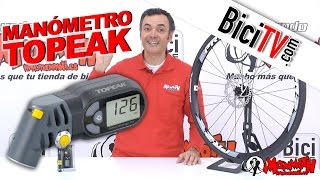 Cómo usar el manómetro Topeak para bicicleta
