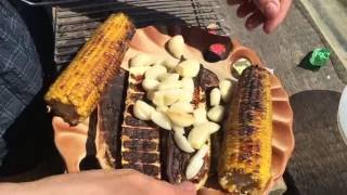 #156: Кукуруза с овощами на мангале