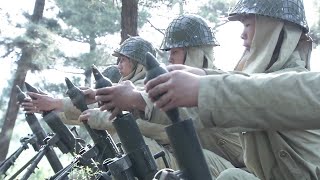 日軍大炮狂轟小村莊，以為村民會投降，哪想到村民直接扔出一排炸彈！ ️ 抗日