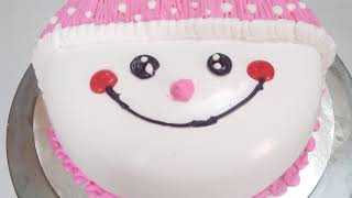 #Girl cake face in whipped cream ? by cake lovers
