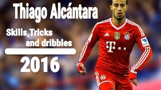 Thiago Alcántara|Skills & dribbling|2016 HD