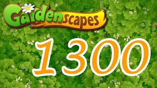 Gardenscapes level 1300