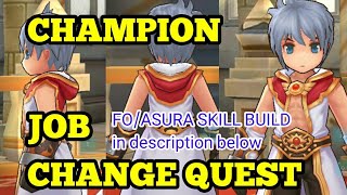 Ragnarok: Champion change Job Quest