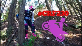 Notorious Girl CRF Dirtbike Gang! UNCENSORED #Crf230 #NewZealand