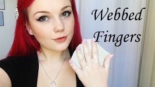 SFX MAKEUP ~ WEBBED FINGERS