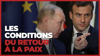 « Pour retrouver la paix en Europe, il faut qu’un pays se lève »