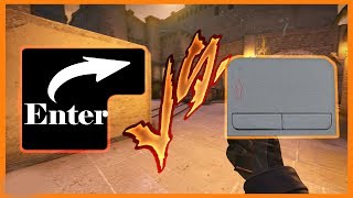 1x1 ENTER VS ТАЧПАД | CS:GO