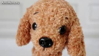 Амигуруми: схема Мини Собачки. Игрушки вязаные крючком. Free crochet patterns.