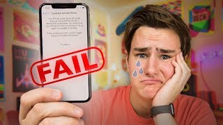 My $1100 iPhone X Fail...