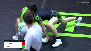 Who's #1/Men's Folkstyle 138 WNO Semis - Keegan O'Toole (WI) Vs. Jaden Abas (CA)