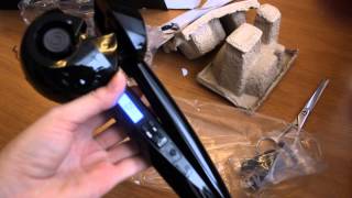 Посылка из Китая.12ая распаковка: Плойка Hair Curler LCD долгожданная